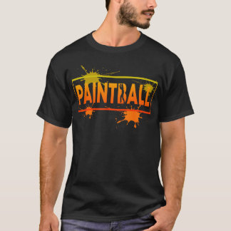 Paintball Splatter Field Tactical Game Tシャツ