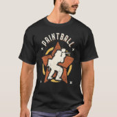 Paintball Vintage Retro Classic Tシャツ (正面)