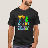 Paintball Warrior Paintball Markers Paintballer Tシャツ (正面)