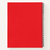 Paintbrush Spiral Notebook ノートブック (裏面)