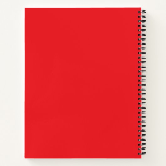 Paintbrush Spiral Notebook ノートブック (裏面)