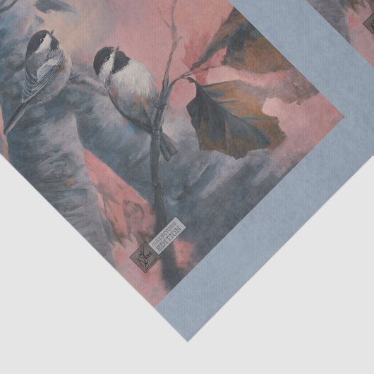 Painted Chickadees DBL 薄葉紙 (詳細)
