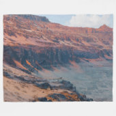 Painted Desert フリースブランケット (正面(横))