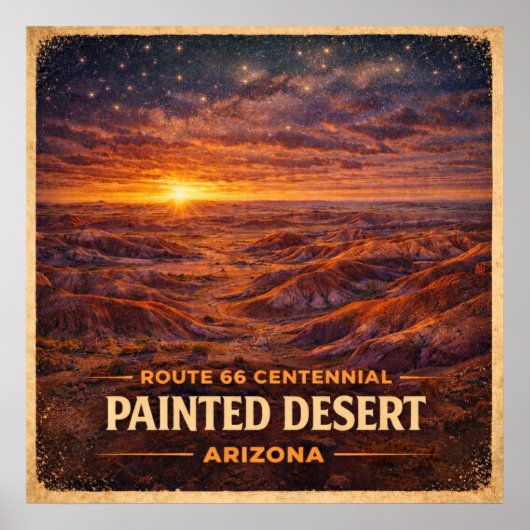 Painted Desert Arizona Centennial ポスター (正面)