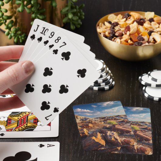 Painted Desert Canyon Landscape Playing Cards トランプ (インサイチュ)