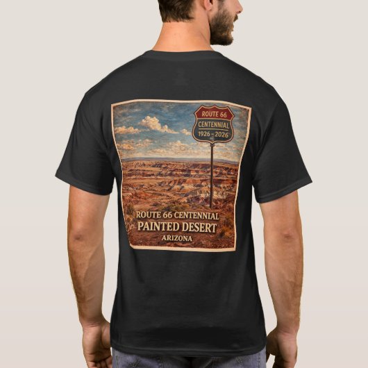 Painted Desert Centennial Commemorative Apparel Tシャツ (裏面)