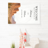 Painted Desert Landscape Welcome Wedding  横断幕 (インサイチュ)