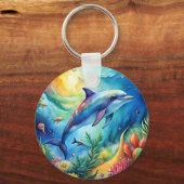 Painted Dolphin キーホルダー (正面)