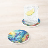 Painted Dolphin コースター (側面)