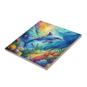 Painted Dolphin タイル (側面)