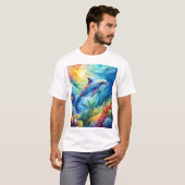 Painted Dolphin Tシャツ (正面フル)