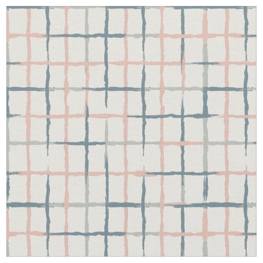 Painted Grid  ファブリック (クローズアップ)