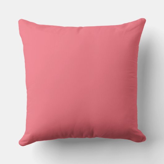 Painted Hearts Love Pattern Throw Pillow クッション (裏面)