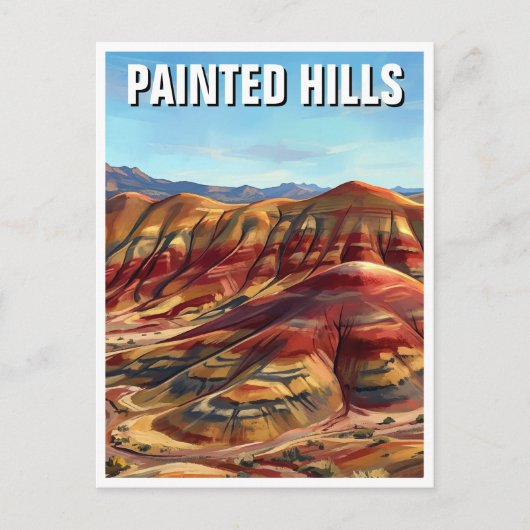 Painted Hills ポストカード (正面)