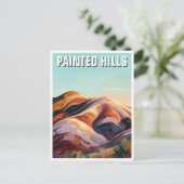 Painted Hills ポストカード (スタンド正面)