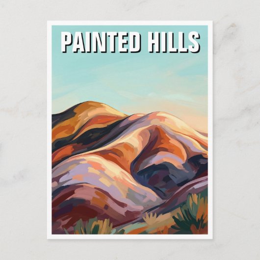 Painted Hills ポストカード (正面)