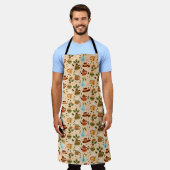 Painted Kitchen Charm エプロン (着用した状態)