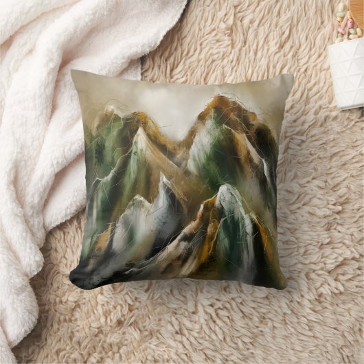 Painted Mountains  クッション (ブランケット)