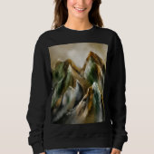 Painted Mountains スウェットシャツ (正面)