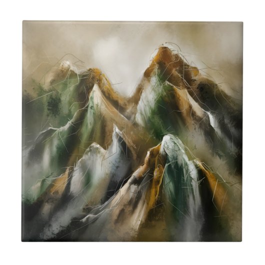 Painted Mountains  タイル (正面)