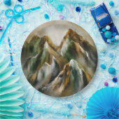 Painted Mountains  ペーパープレート (パーティー)