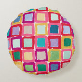 Painted Patches ラウンドクッション (裏面)