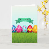 Painted Pattern Celebration Card カード (黄色い花)