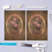 Painted Peonies DBL 薄葉紙 (クラフト)