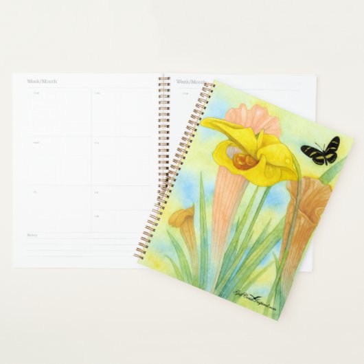 Painted Petals Collection - Pitcher Plant Planner プランナー手帳 (ディスプレー)