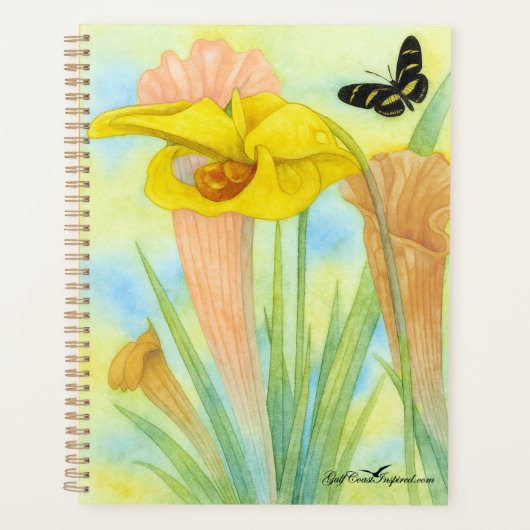 Painted Petals Collection - Pitcher Plant Planner プランナー手帳 (正面)