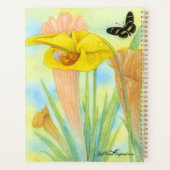 Painted Petals Collection - Pitcher Plant Planner プランナー手帳 (裏面)