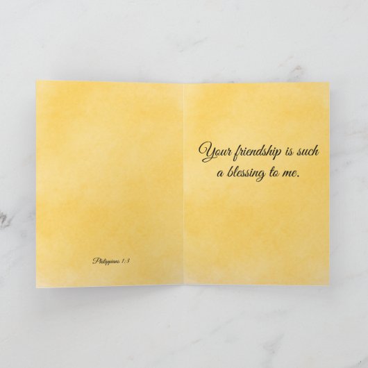 Painted Petals - Fewflower Card カード (内部)