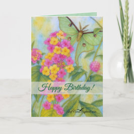 Painted Petals - Lantana Card カード