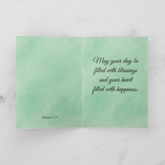 Painted Petals - Lantana Card カード (内部)