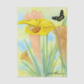 Painted Petals Pitcher Tissue Paper 薄葉紙 (正面)