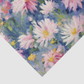 Painted Pink Daises Decoupage 薄葉紙 (詳細)