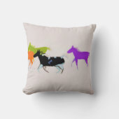 Painted Ponies Pillows クッション (正面)