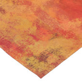 painted red yellow art abstract ショートテーブルランナー (コーナー)