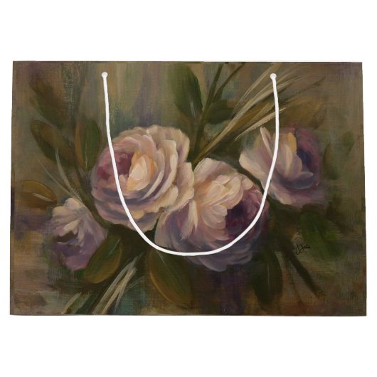 Painted Roses ラージペーパーバッグ (正面)