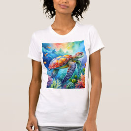 Painted Sea Turtle  Tシャツ