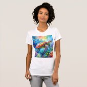 Painted Sea Turtle Tシャツ (正面フル)
