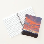 Painted Sky Spiral Notebook ノートブック (内部)