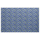 Painted Style Bluebonnet fabric ファブリック (ファットクウォーター)