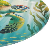 Painted Turtle カッティングボード (角)