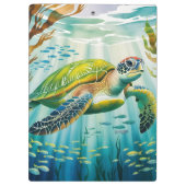 Painted Turtle クリップボード (裏面)