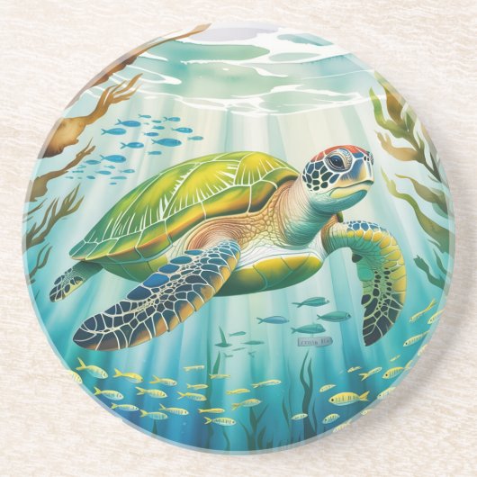 Painted Turtle コースター (正面)