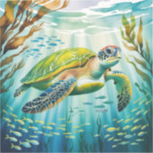 Painted Turtle シール (正面)