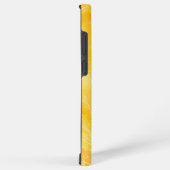Painted Watercolor Yellow Light Frame Phone Case Samsung Galaxyケース (右側面)