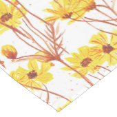 Painted Yellow Daisies ショートテーブルランナー (コーナー)