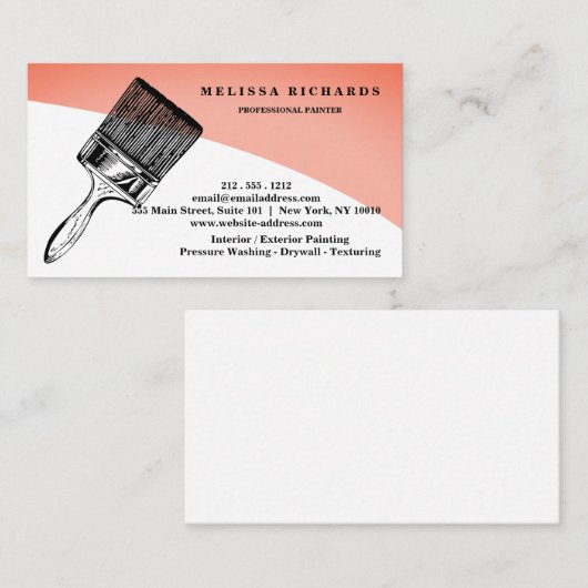 Painter 名刺 (正面/裏面)